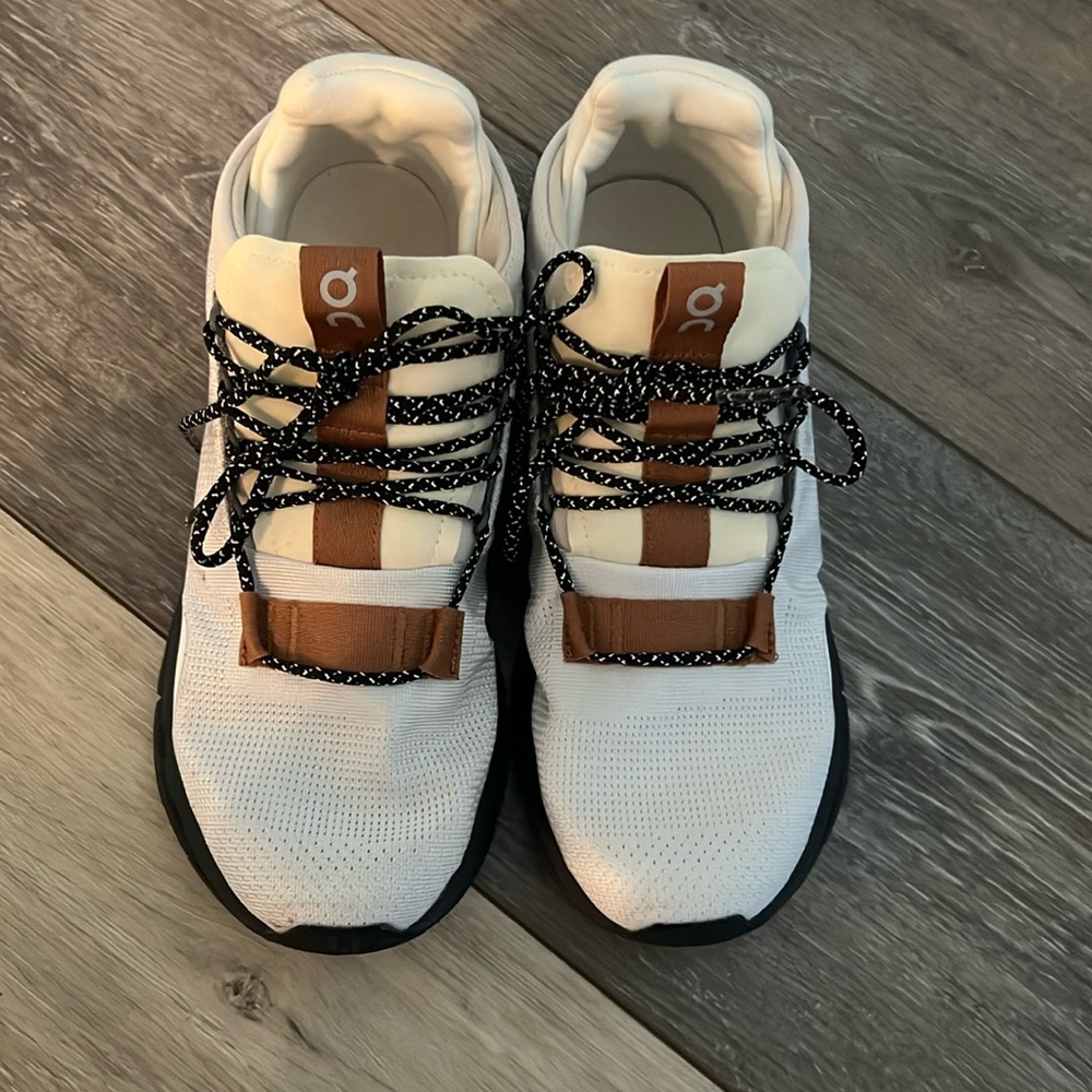 On cloud shoes